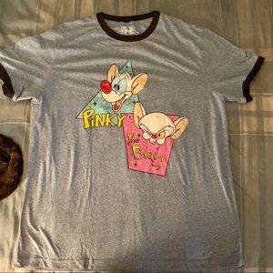 ☺️2 for $10☺️Pinky and the brain t-shirt! XL